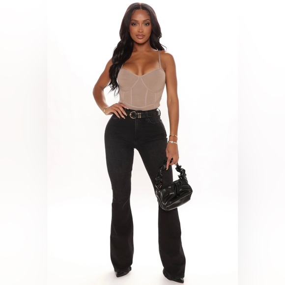 Beautiful & Curvy Stretch Flare Jeans - Picture 4 of 10